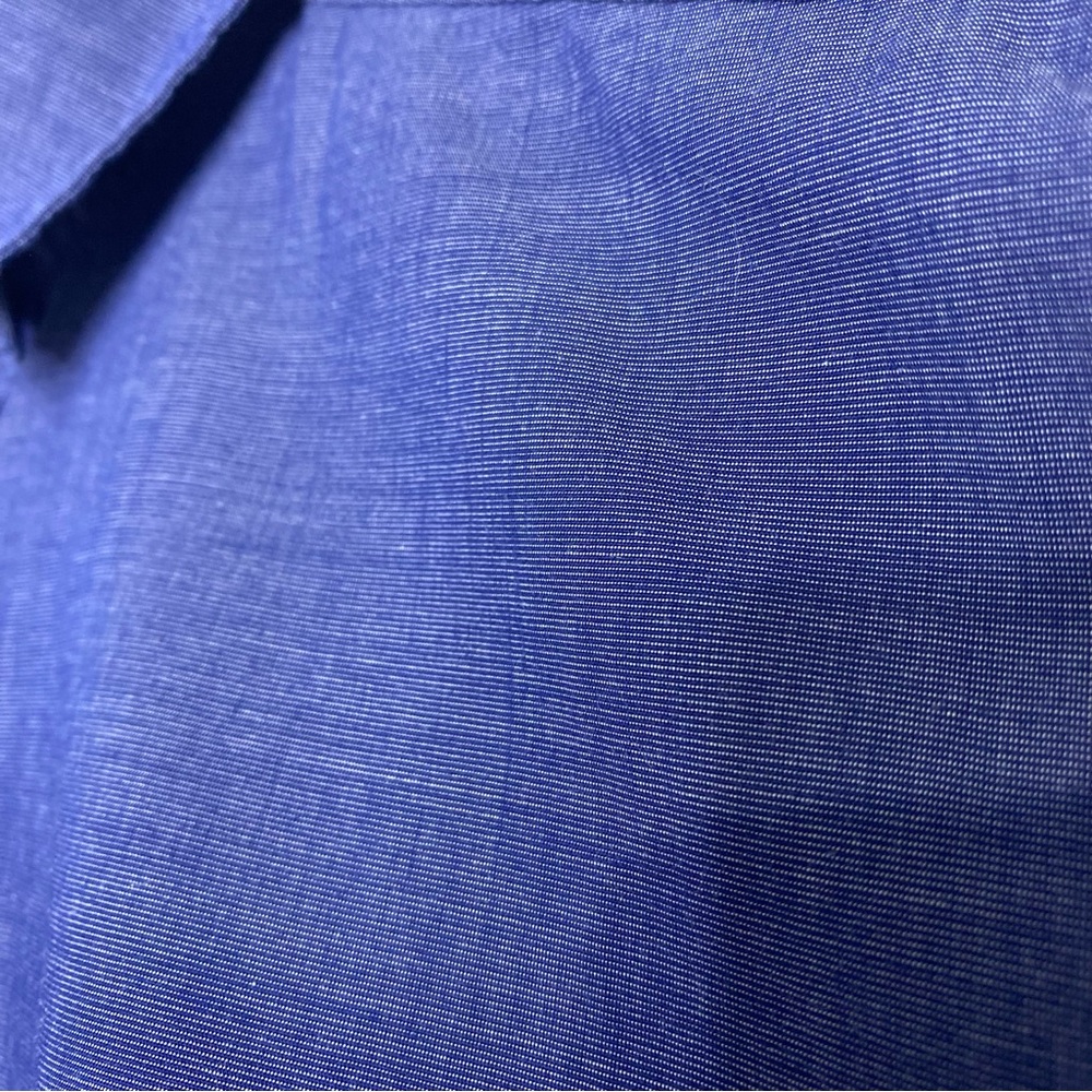 Banana Republic : size : 8 : casual blue denim chambray long sleeve shirt dress - Picture 7 of 11